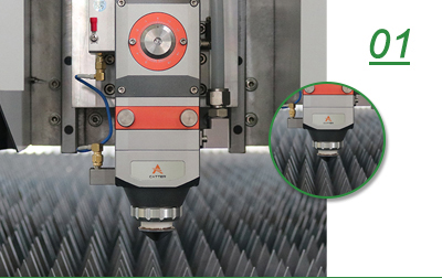 4000w Metal Fiber Laser Cutting Machine With Yaskawa Servo Motor यास्कावा सर्वो मोटरको साथ 4000w मेटल फाइबर लेजर काट्ने मेसिन