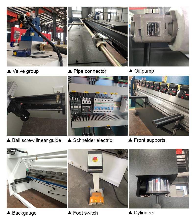 63t 2500mm Nc Carbon Steel Sheet Bending Machine Hydraulic Press Brake 63t 2500mm Nc कार्बन स्टील शीट झुकाउने मेसिन हाइड्रोलिक प्रेस ब्रेक