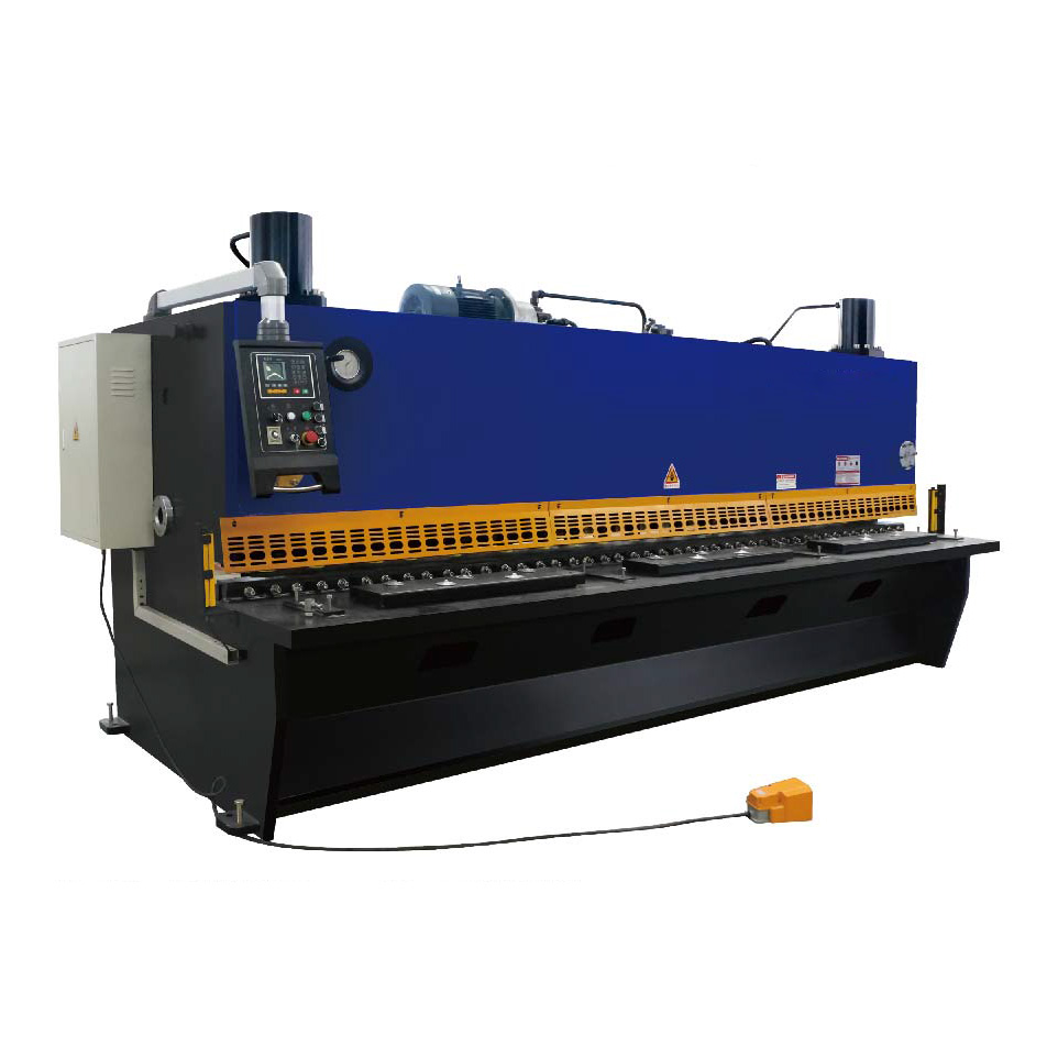 Cnc Nc Hydraulic Press Metal Guillotine Shear Machine For Carbon Stainless Steel Sheet Cnc Nc हाइड्रोलिक प्रेस धातु गिलोटिन सियर मेसिन कार्बन स्टेनलेस स्टील शीटको लागि