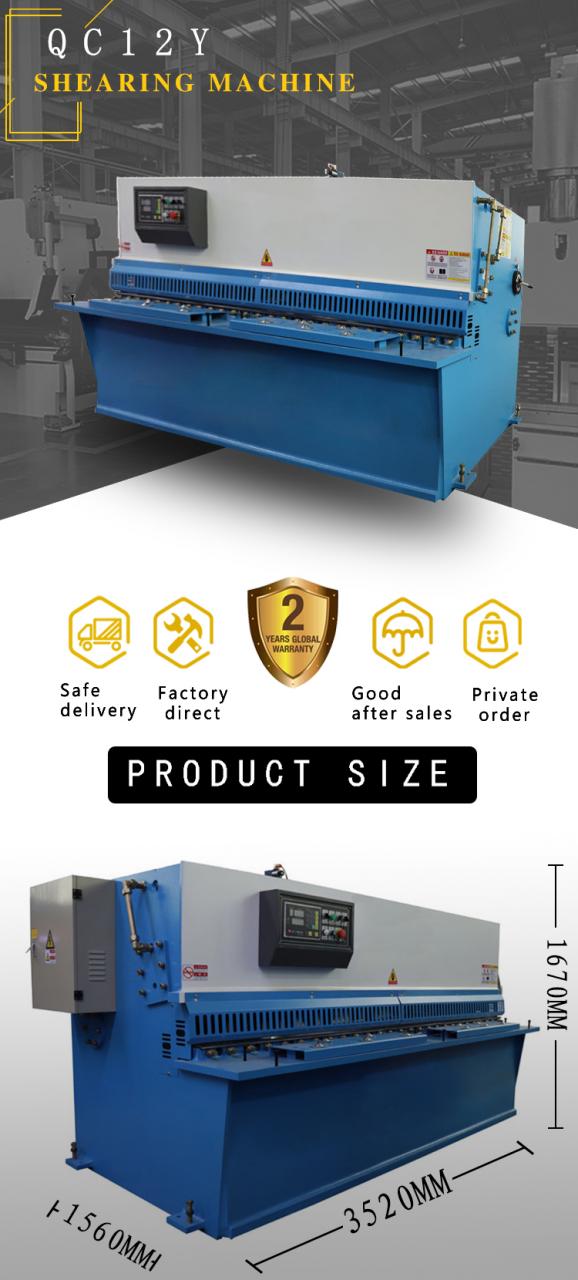 Hydraulic Guillotine Shear Machine Qc12y 8*6000mm Guillotine Industrial Sheet Metal Aluminium Stainless Steel Cutting Shearing M हाइड्रोलिक गिलोटिन शियर मेसिन Qc12y 8 * 6000mm गिलोटिन औद्योगिक पाना धातु एल्युमिनियम स्टेनलेस स्टील काटन कतरण एम