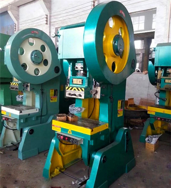 J23 Series 10 Ton Pneumatic Power Press Aluminium Lid Punching Machine J23 श्रृंखला 10 टन वायमेटिक पावर प्रेस एल्युमिनियम ढक्कन पंचिंग मेसिन