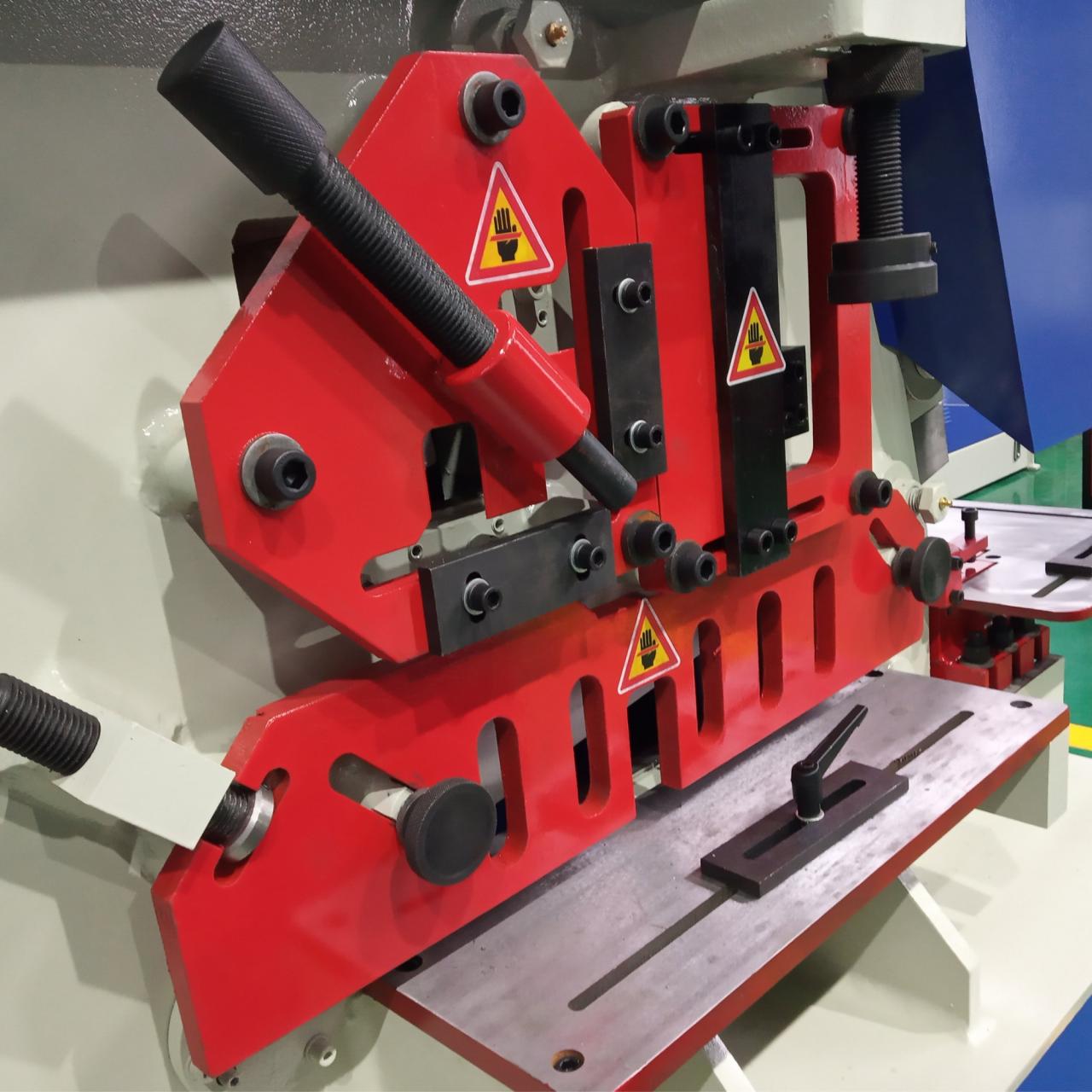 Q35y श्रृंखला हाइड्रोलिक आइरनवर्कर कपाल काट्ने र पंचिंग मेसिन